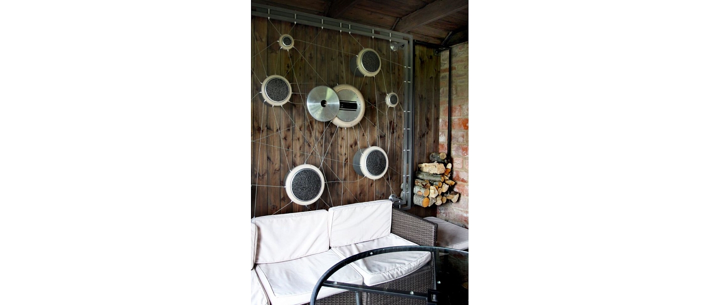 One of the unique design details on the farm