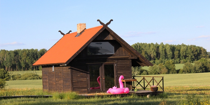 Ночевка в коттедже у озера