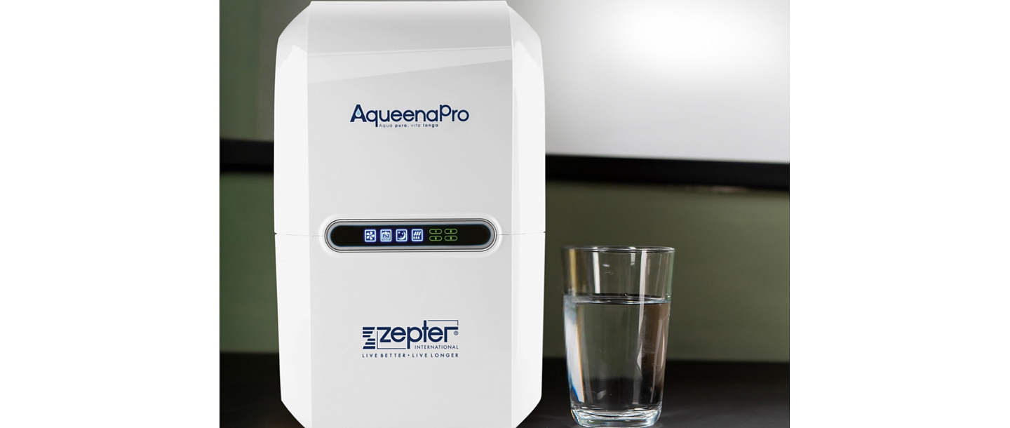 Maksimāli attīrīts ūdens ar AqueenaPro 5 pakāpju filtru sistēmu