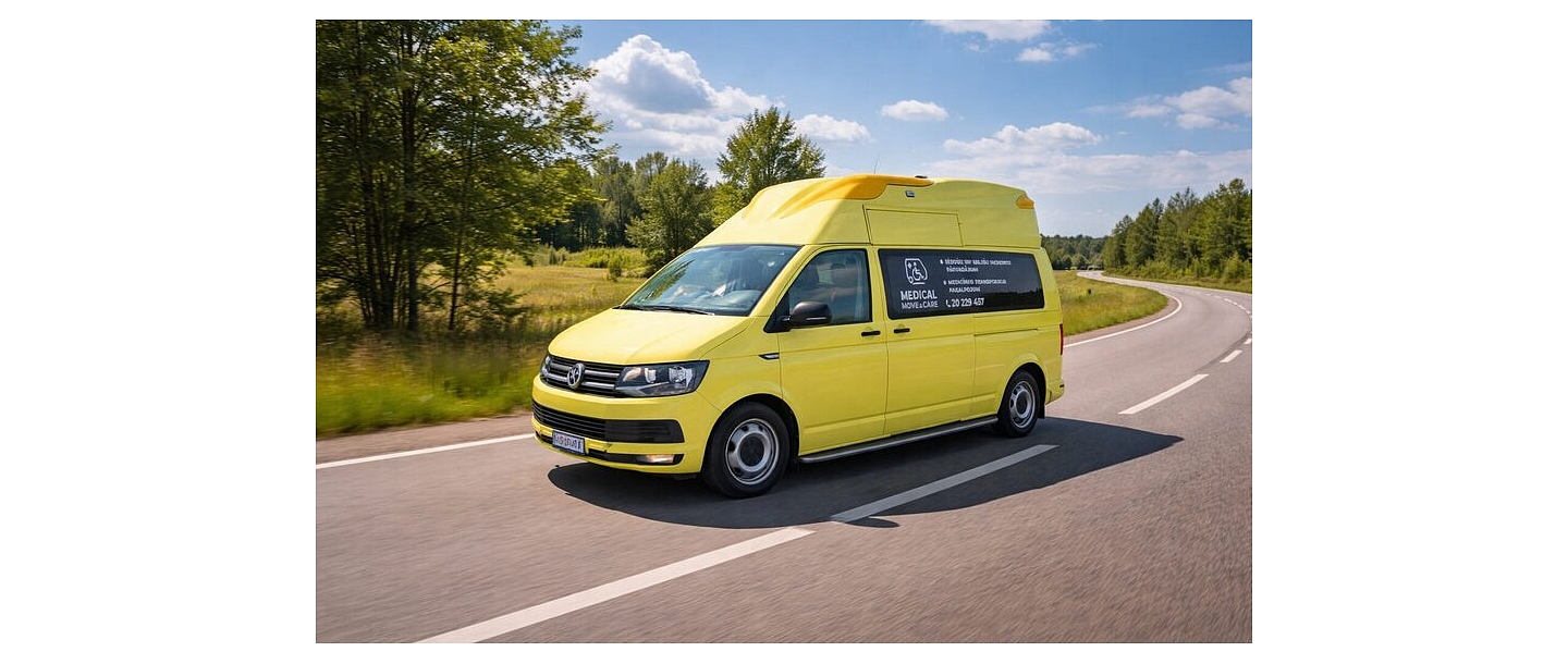 Medical transport by road – safe transportation of patients to a medical facility
