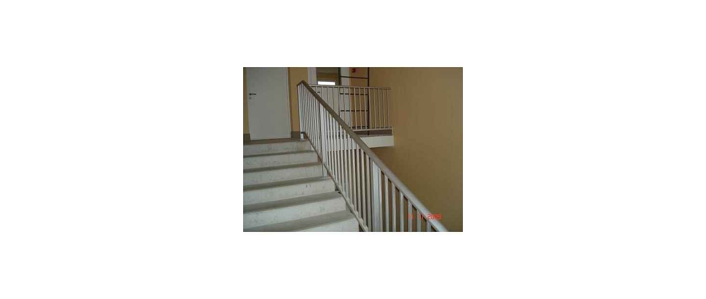 Aluminium railings