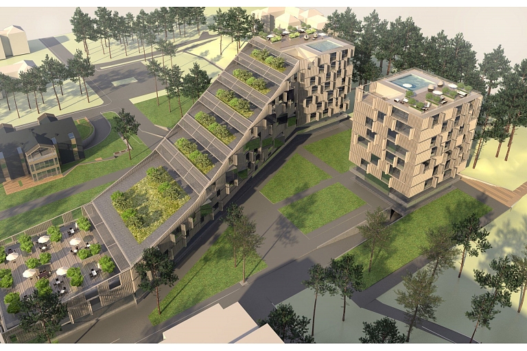 Atpūtas kompleksa projekts