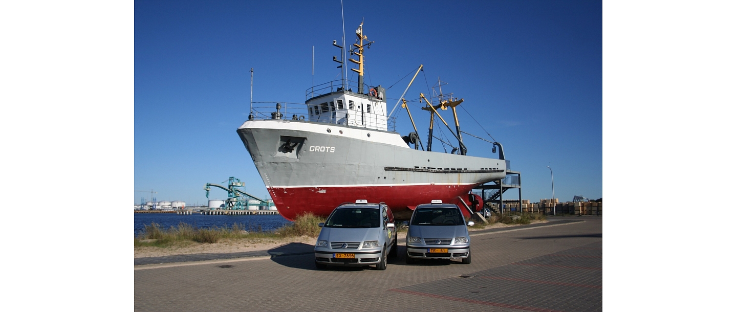 Minivan for group transportation in Ventspils and Kurzeme