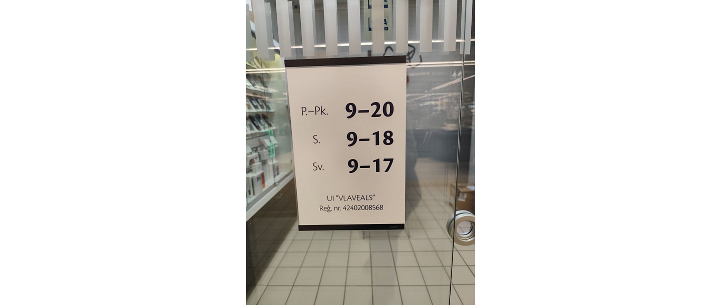 Mobiline Rezekne opening hours