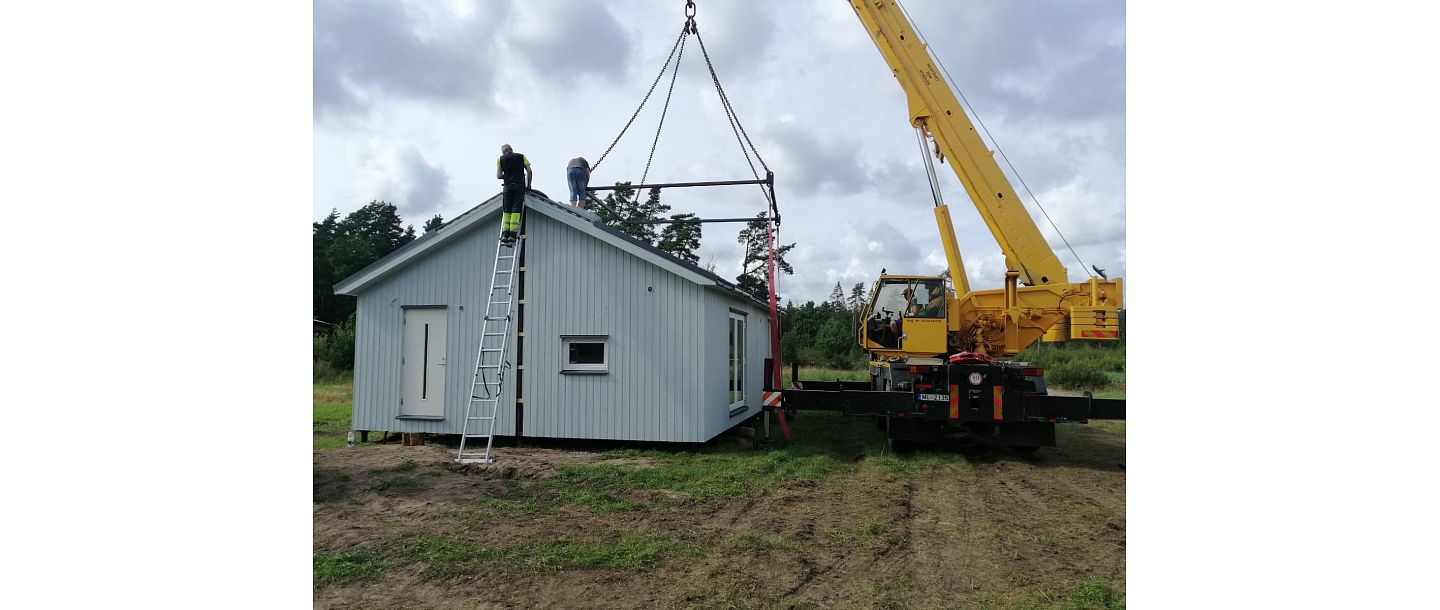 Installation of modular homes