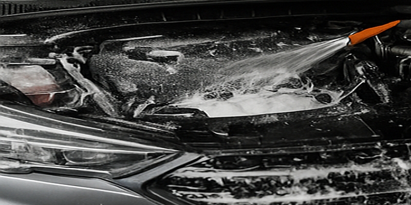 Engine and chassis washing