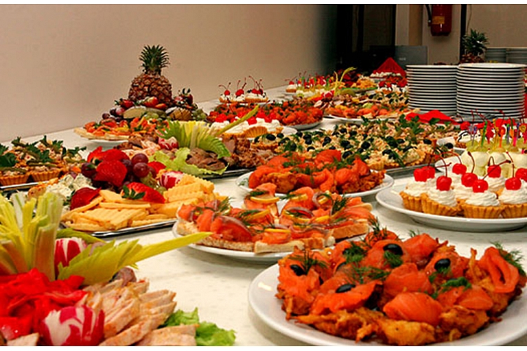 Organization of banquets, holiday table Riga