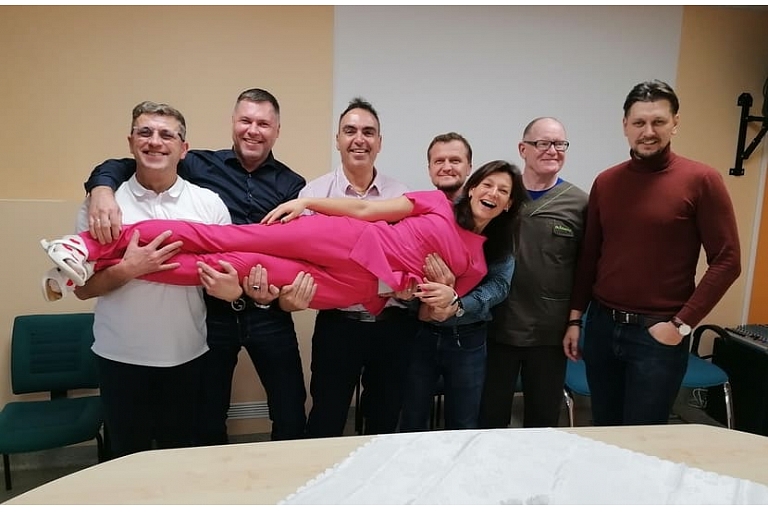 Saldus medical center team