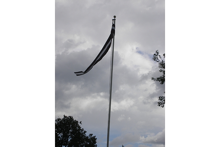 Latvian flag - pennant