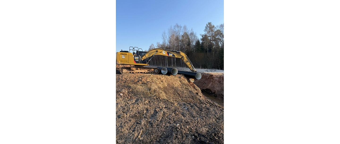 Trench digging