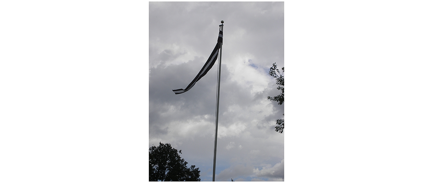 Latvian flag - pennant