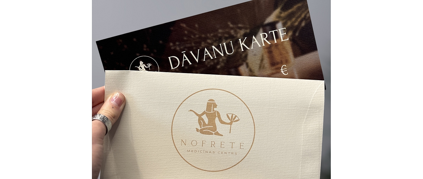An elegant Nofrete Medical Center gift card – a great gift for well-being, for beauty and health. The perfect solution, if you want to please your loved ones with quality aesthetic medical procedures.
