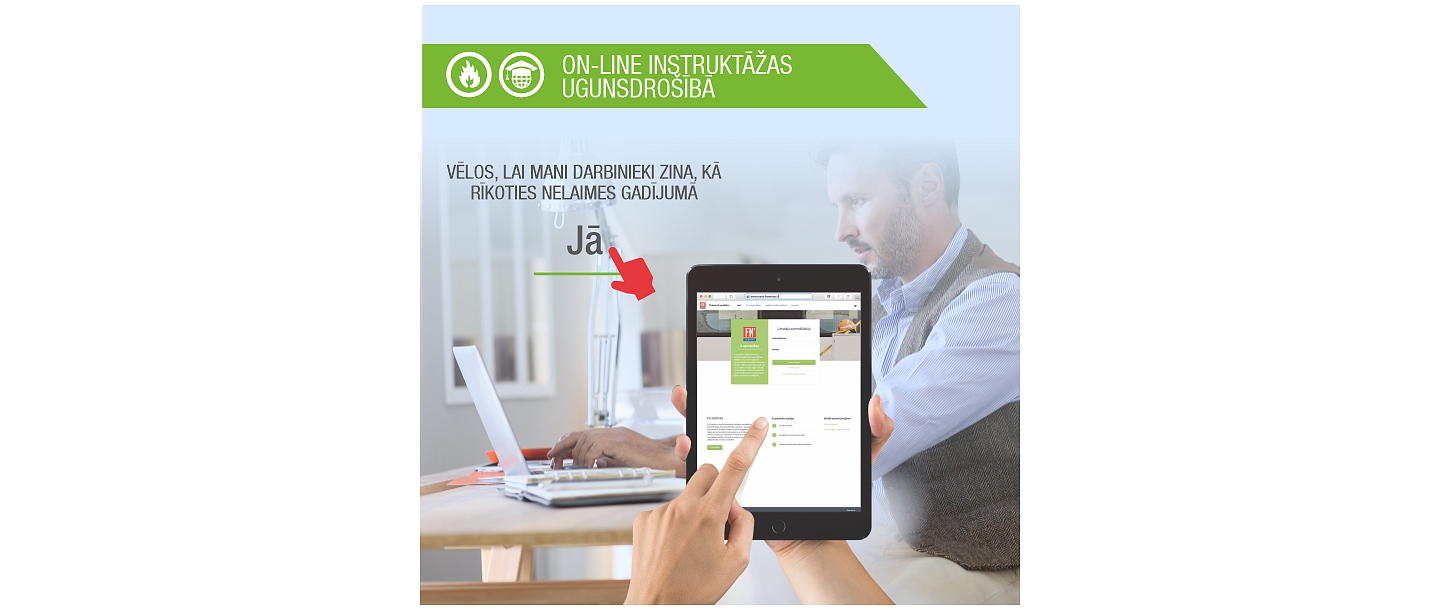 On-line instruktāžas darba aizsardzībā