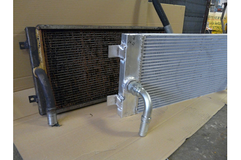 Kravas automašīnu radiatoru serdeņi un to nomaiņa