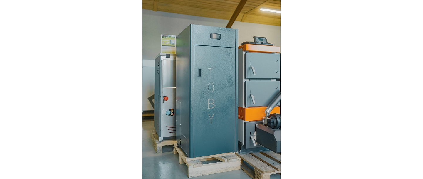 Pellet boilers in Kuldiga