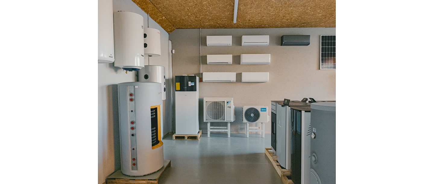 Air conditioners in Kuldiga