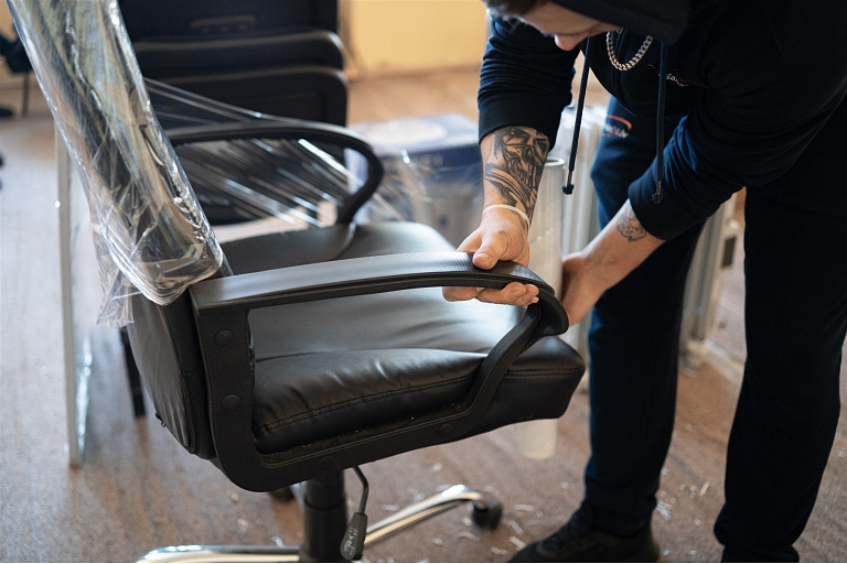 Office moving service