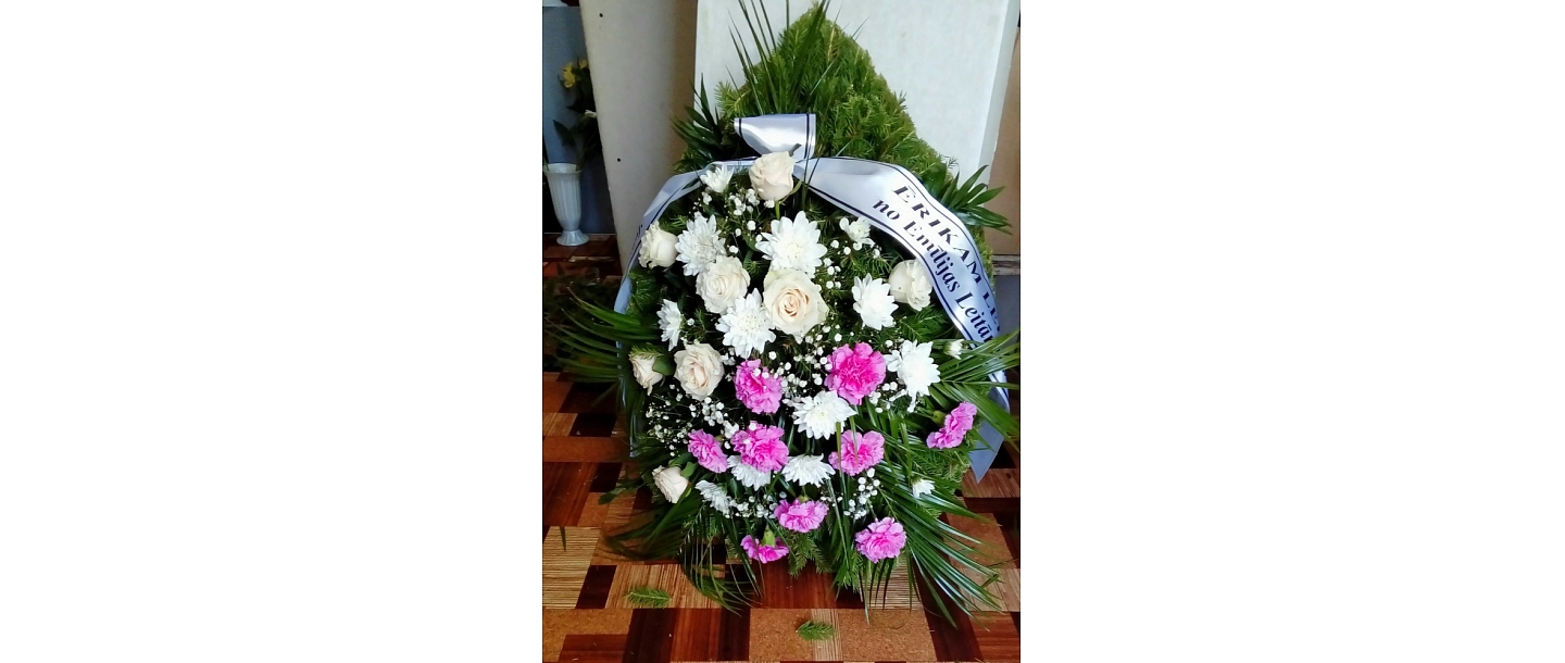 Dahlia, flower shop, funeral wreaths