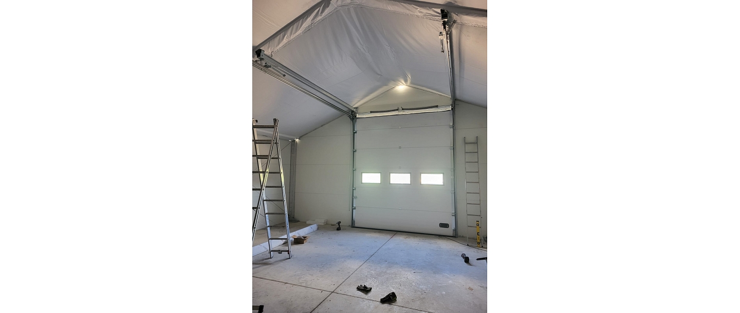 Подъемные ворота для ангаров