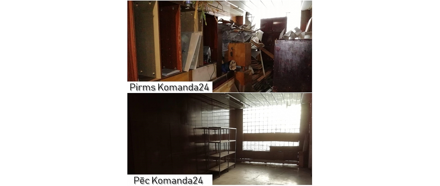 Komanda24, LTD, Removal of construction debris and old wooden furniture 