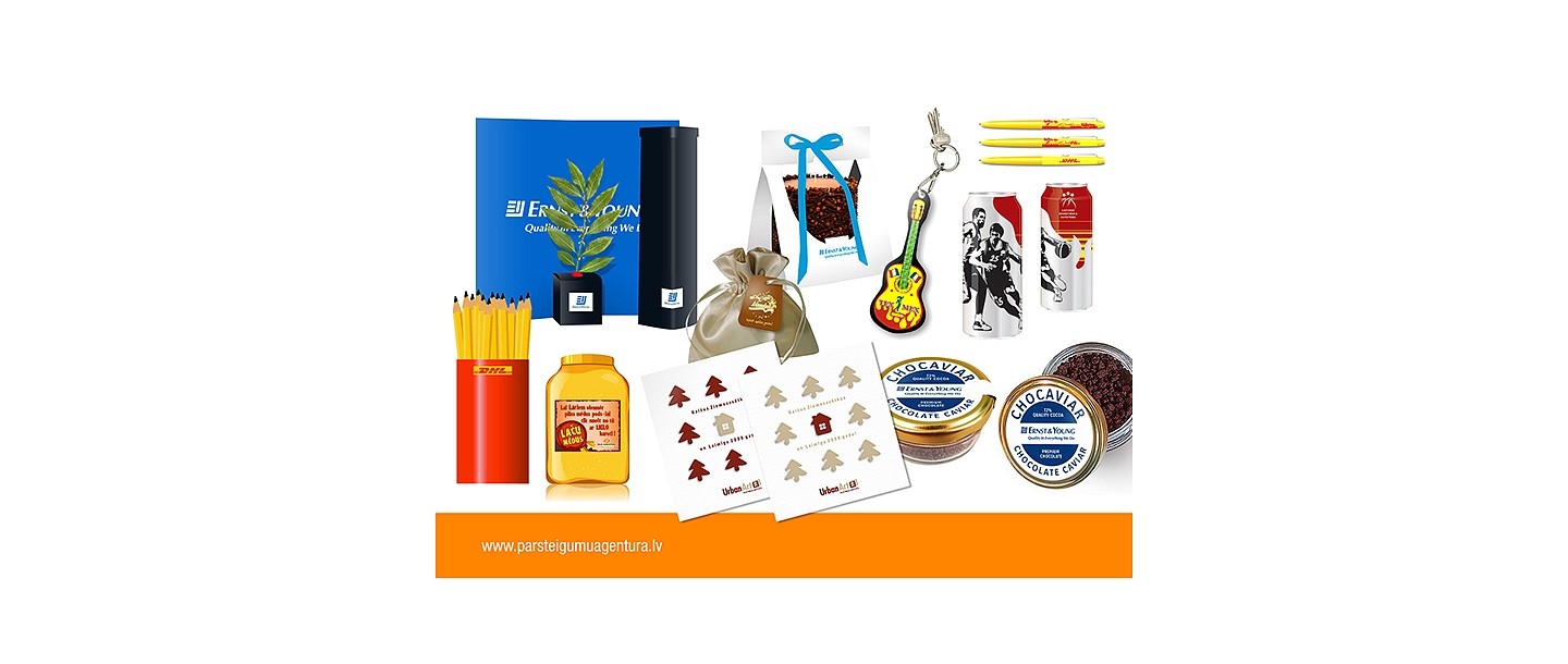 Promotional advertising, advertising souvenirs, business gifts