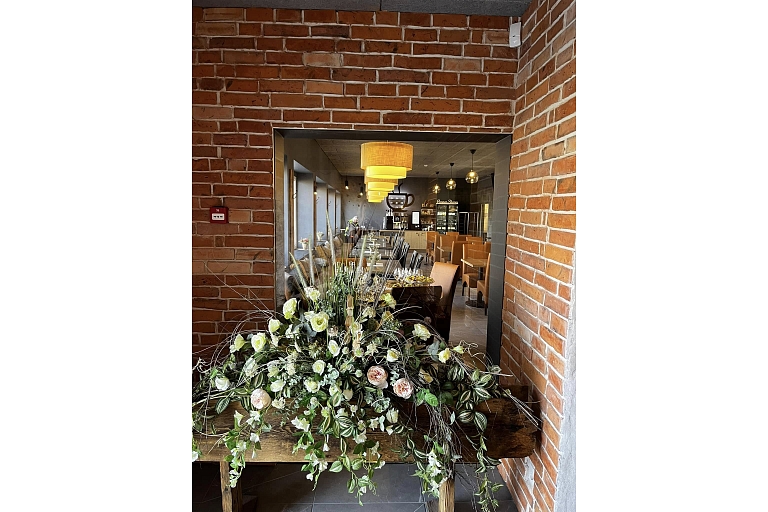 Quick service cafe in Aizkraukle