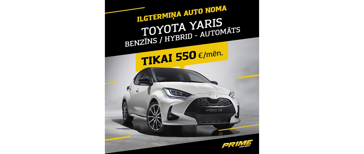 Prime Car Rent, auto noma 