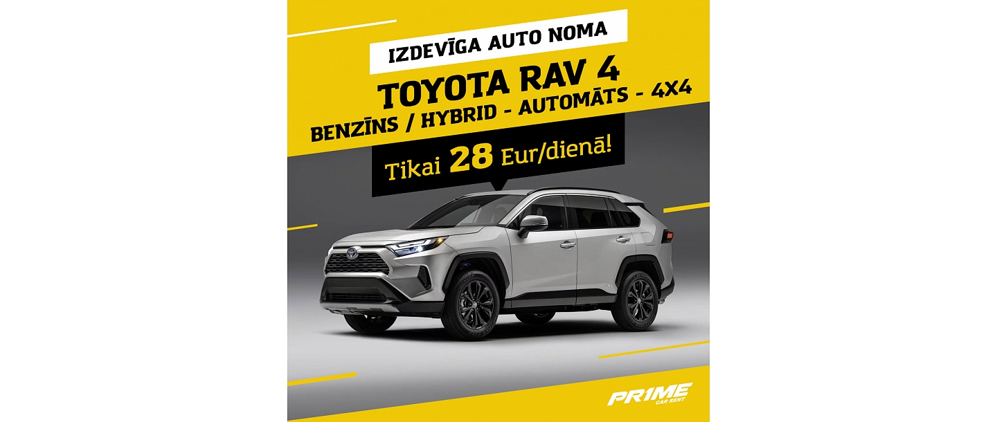 Prime Car Rent, auto noma 