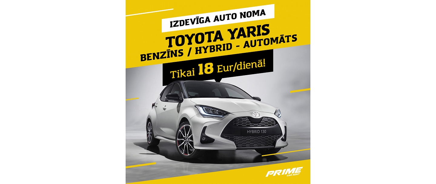 Prime Car Rent, auto noma 