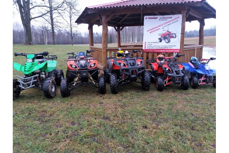 ATV rides for children Madona