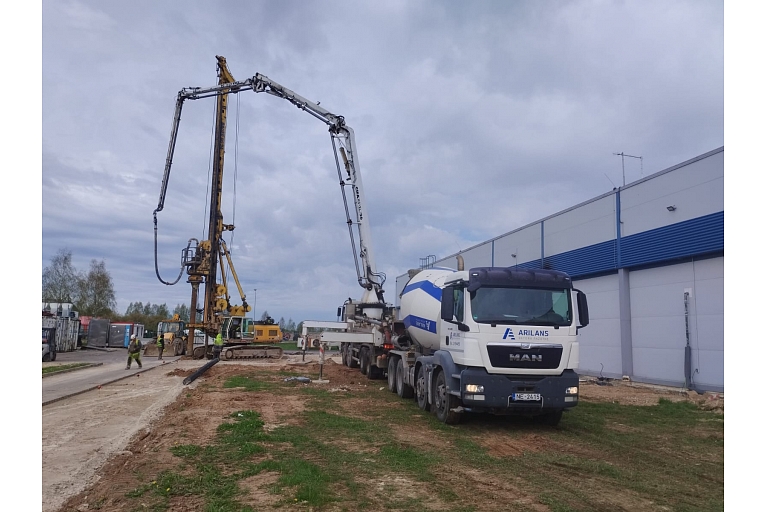 Concrete delivery
