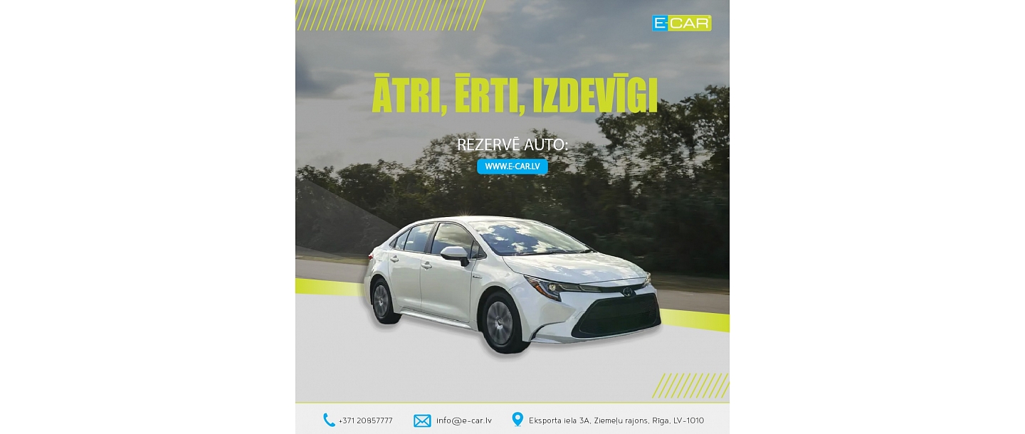 Izdevīga auto noma