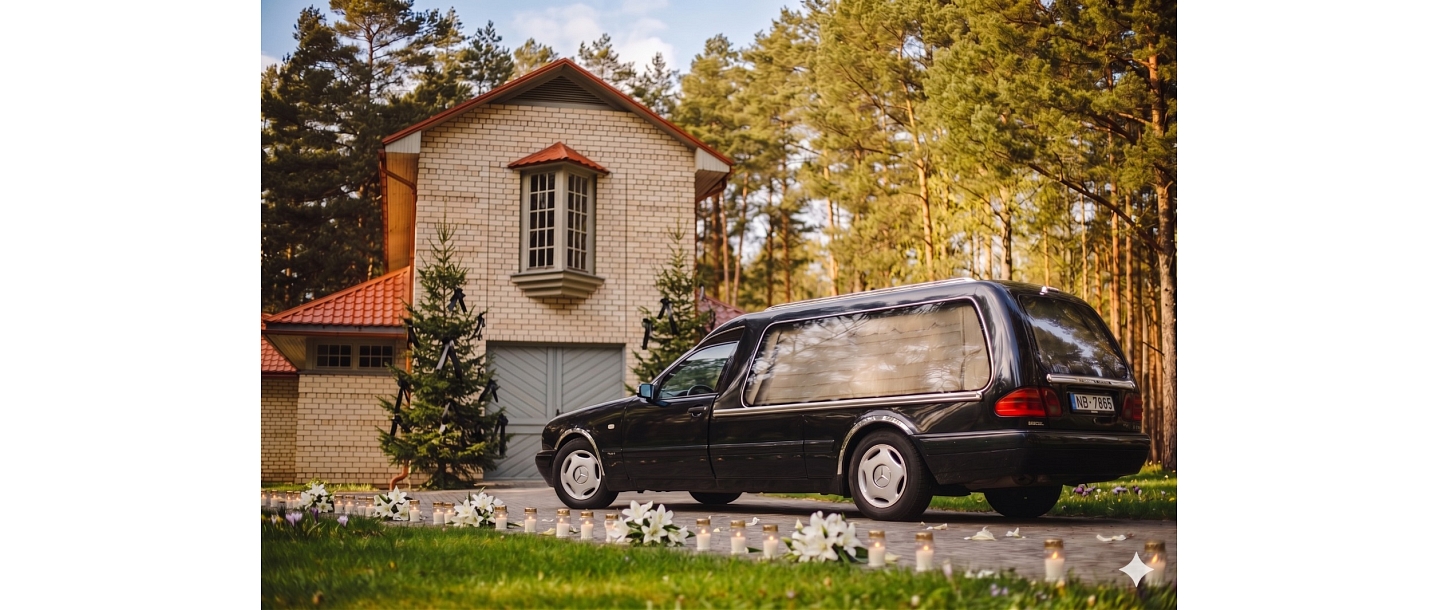 Klusums VS – katafalka transports un ceremonijas nodrošinājums