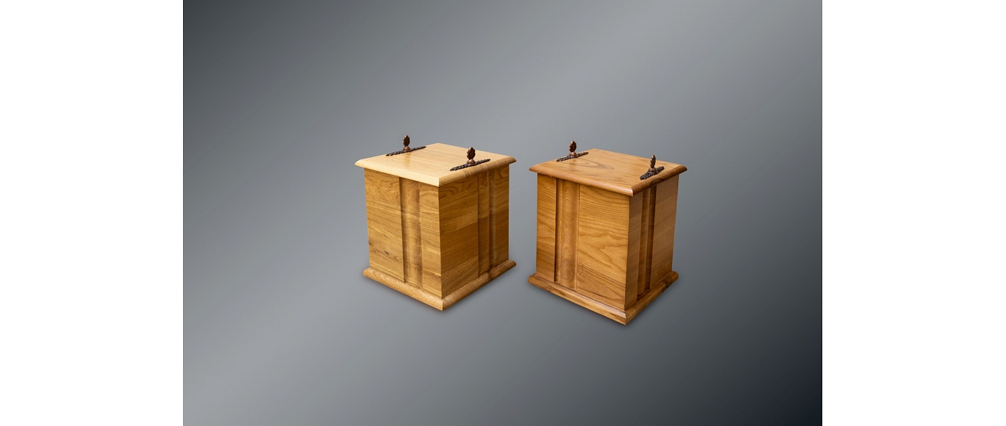 Silence VS – wooden urns for storing ashes