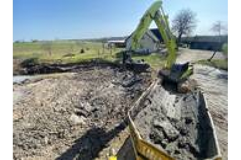 Digging works