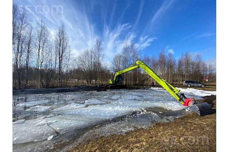 Drainage and melioration construction works