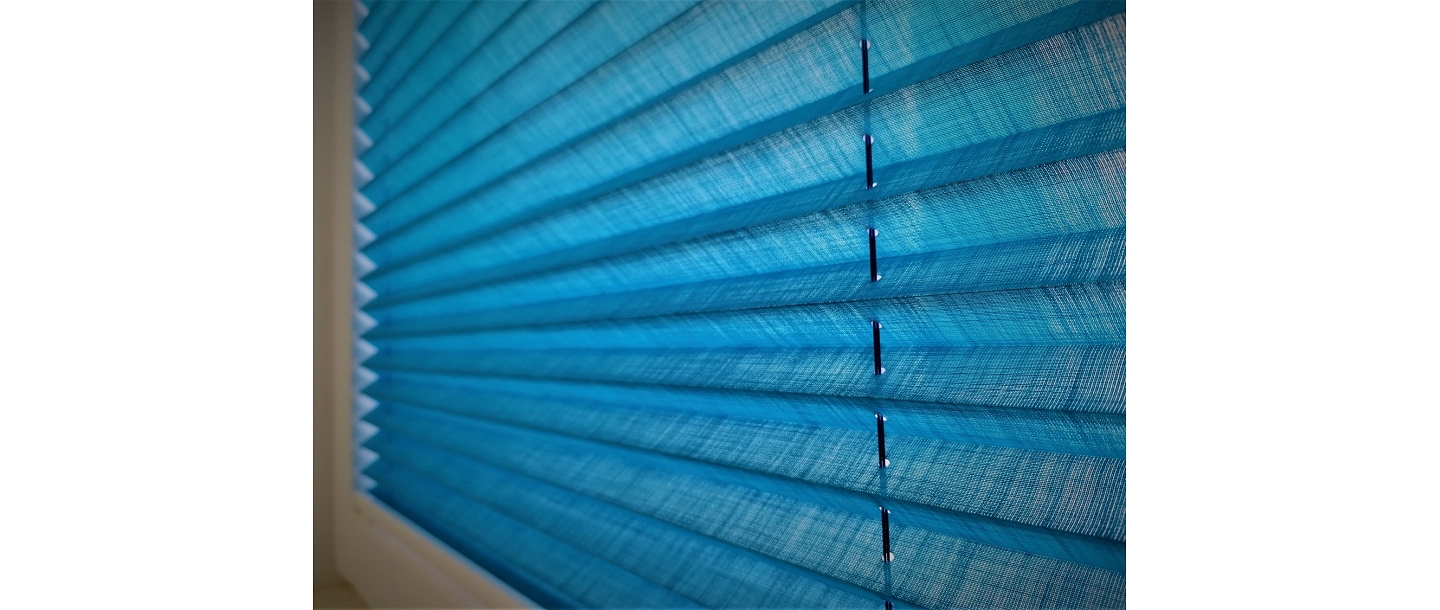 Plisse blinds