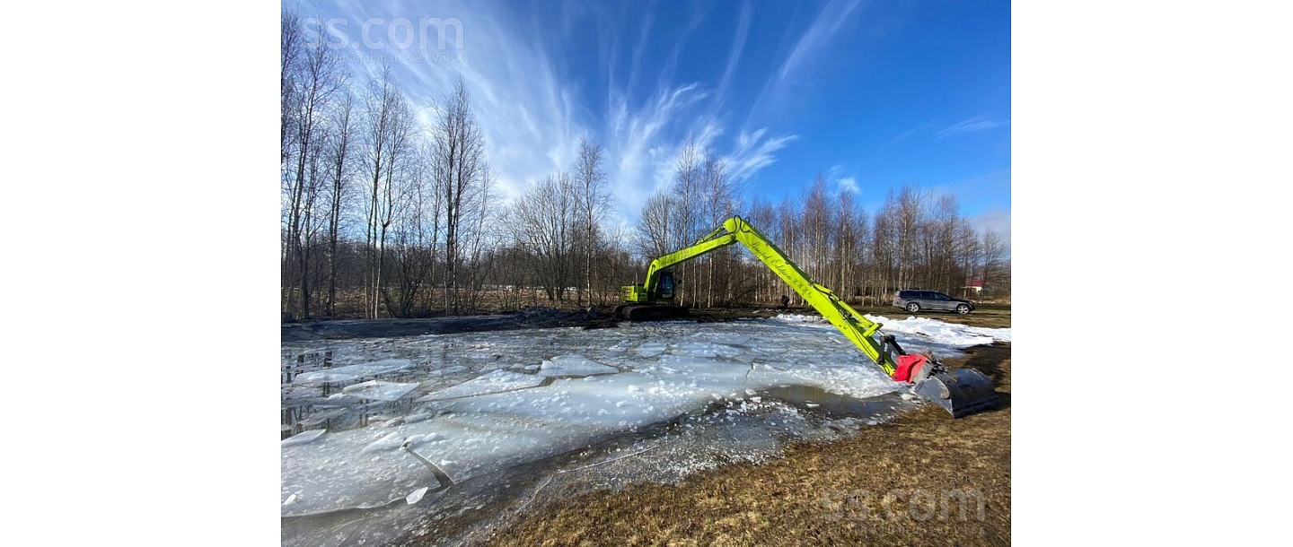 Drainage and melioration construction works