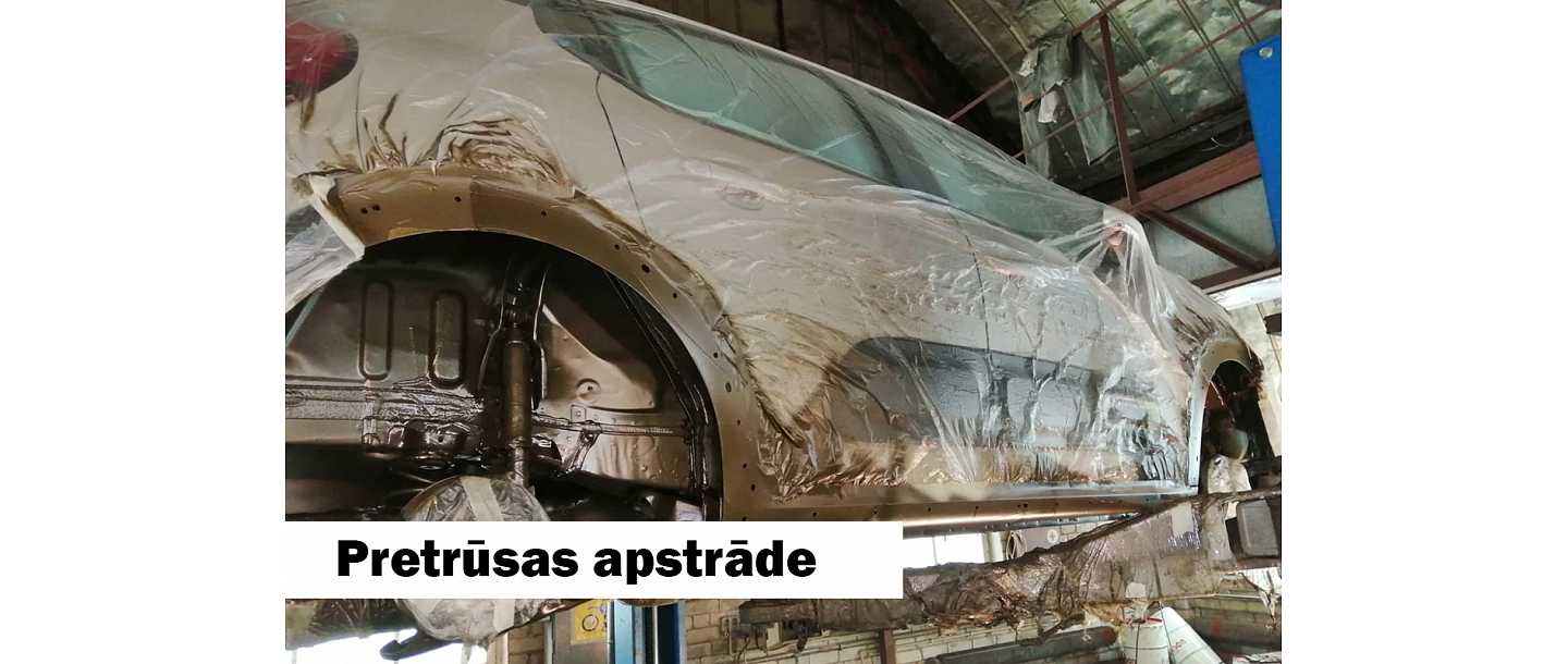 Rezerve, SIA, autoserviss piedāvā jūsu auto virsbūves pretrūsas apstrādi, izmantojot Mercasol tehnoloģiju.