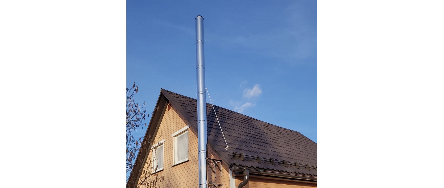 High-quality flue system with stable draft