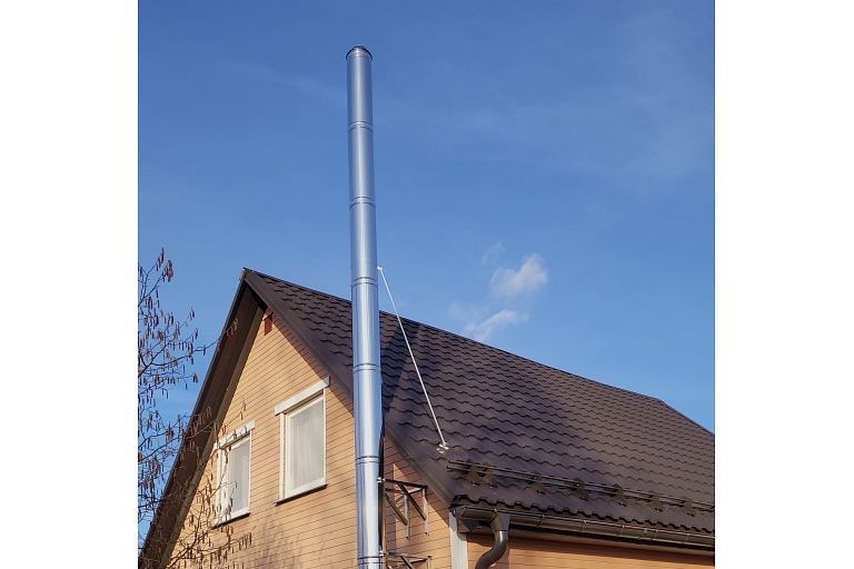 High-quality flue system with stable draft