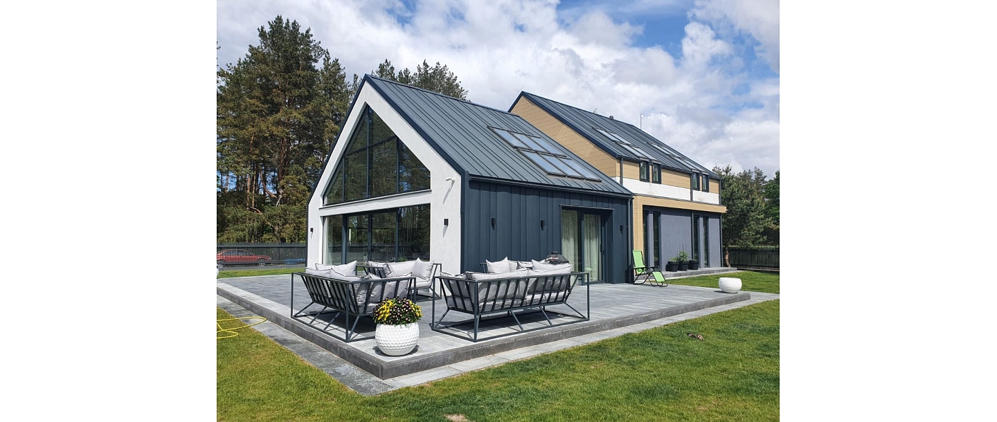 Крыша частного дома