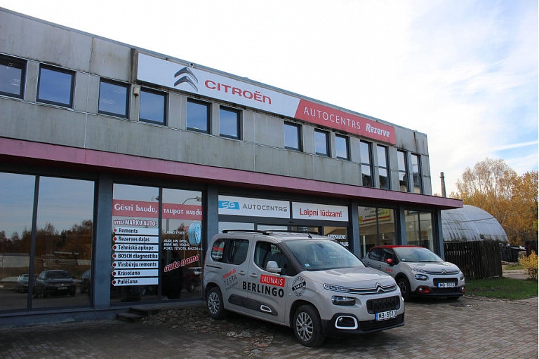 Car rental, car interior