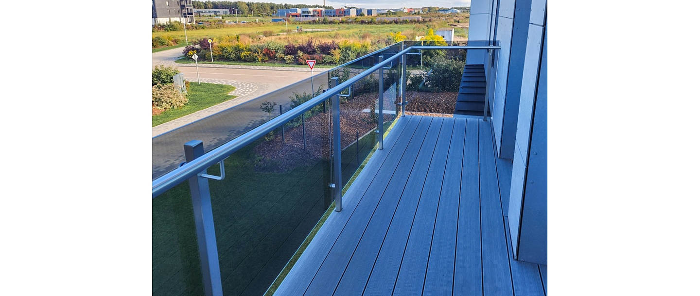 glass railings for stairs
