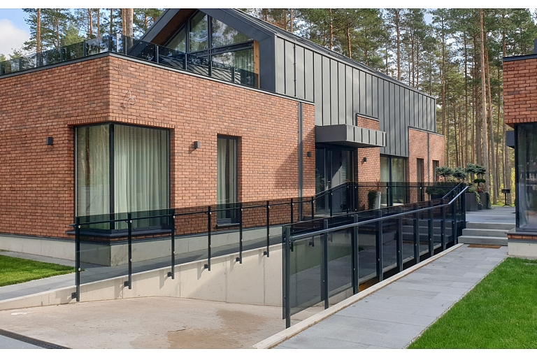 glass railings for stairs
