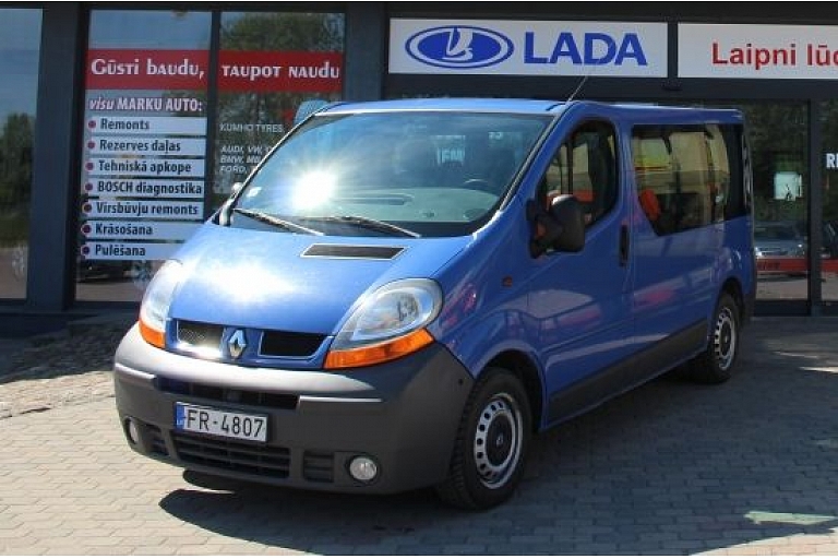 RENAULT TRAFIC L1, mikroautobuss, degviela: DIESEL