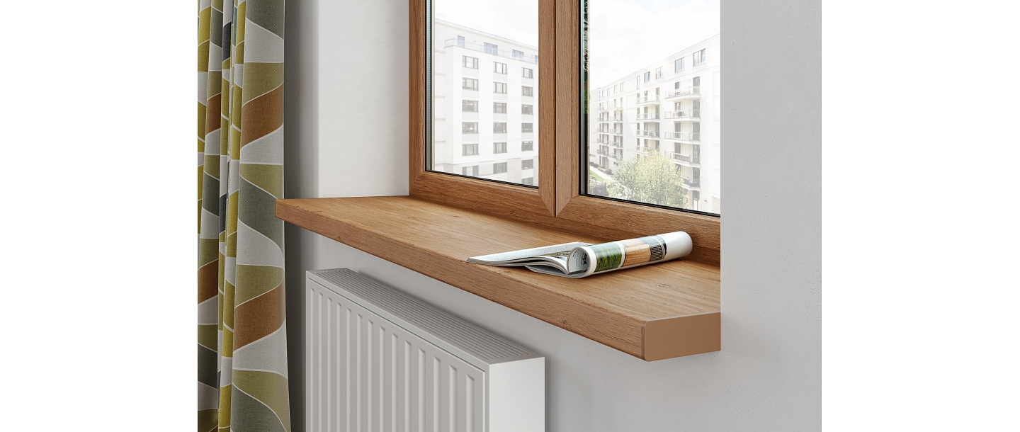 Renovation window sill PVC Vincestera Oak2