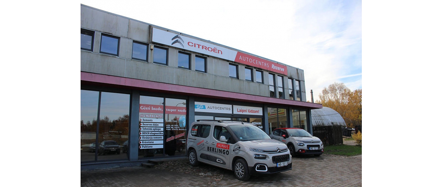 Car rental, car interior