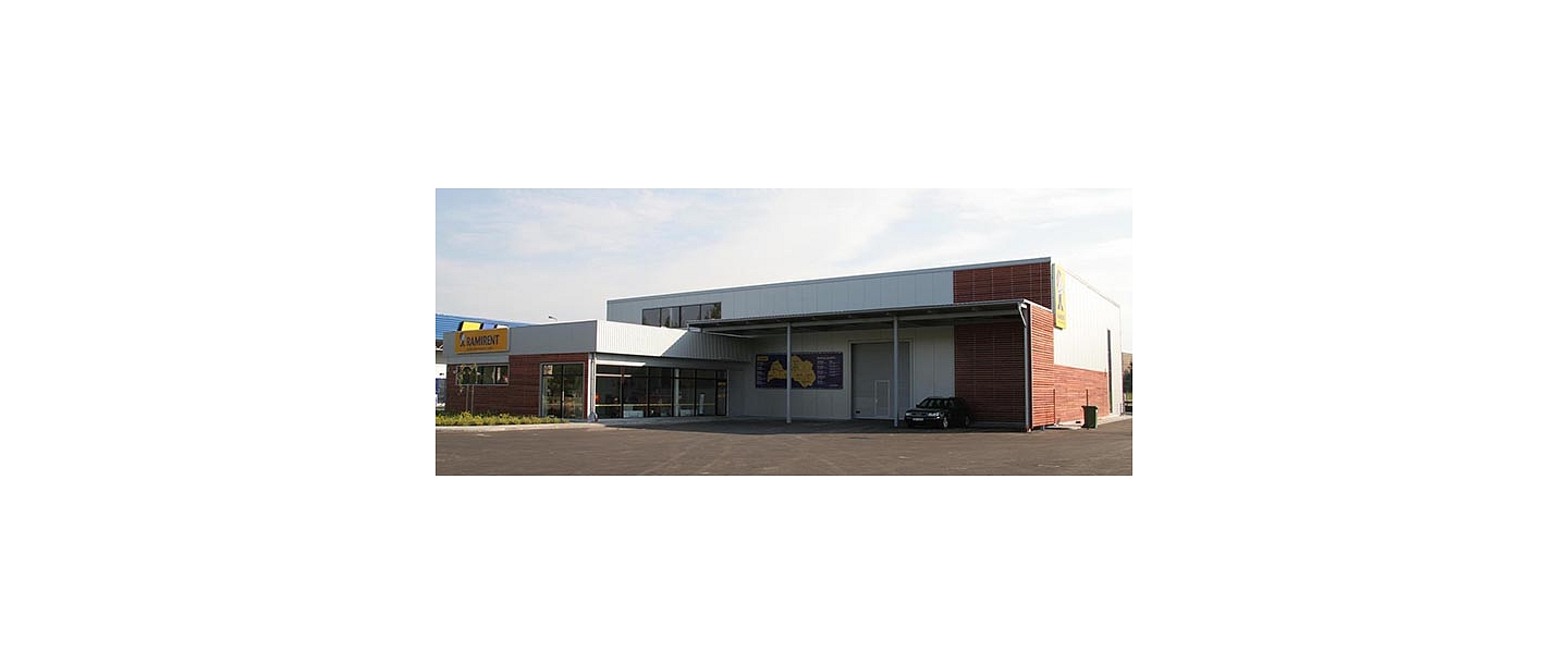 SIA "Ramirent" noliktavas un kantora telpu būvniecība Jelgavā.
