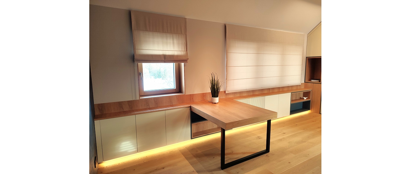 Roman blinds